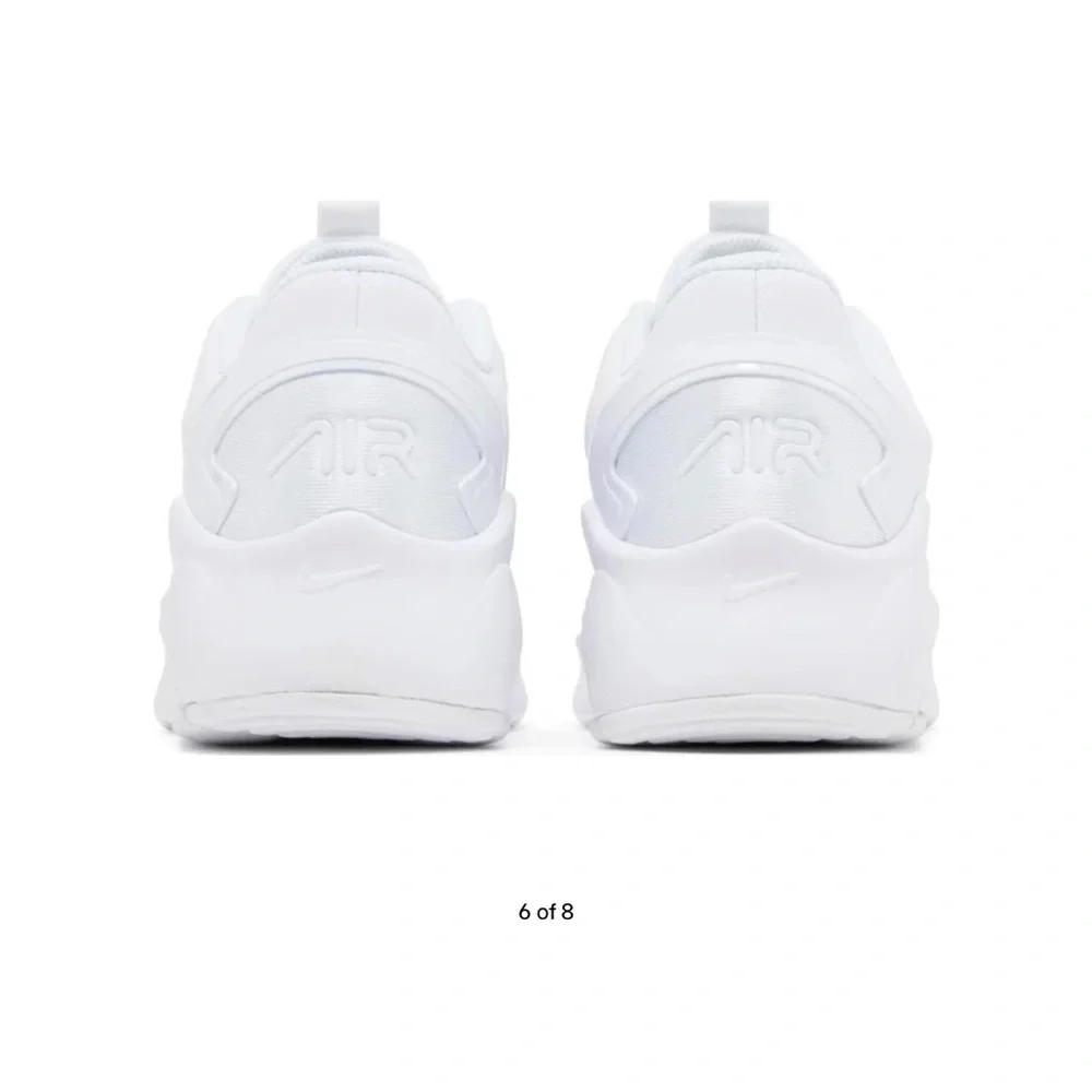 Nike Air Max Bolt (all-white size 7) - Picture 6 of 9